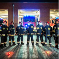 Dyski sygnalizacyjne, Mactronic, ładowalne, kolor amber