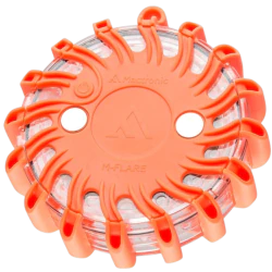 Dyski sygnalizacyjne, Mactronic, ładowalne, kolor amber