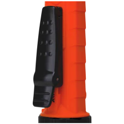 Latarka ręczna, Mactronic M-FIRE FOCUS Ex Atex, 235lm, bateryjna (4 x AA), zestaw (baterie, klips), kolor pomarańczowy, pudełko