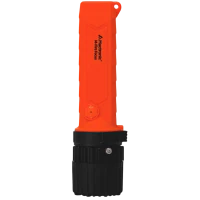 Latarka ręczna, Mactronic M-FIRE FOCUS Ex Atex, 235lm, bateryjna (4 x AA), zestaw (baterie, klips), kolor pomarańczowy, pudełko