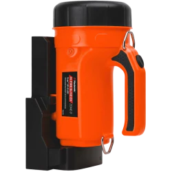 Latarka szperacz, Mactronic M-FIRE SL112 ATEX, 222lm, ładowalna, zestaw, pomarańczowy, pudełko