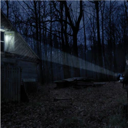 Latarka szperacz, Mactronic Vanguard JML, 1600 lm, ładowalna, światło czerwone, zestaw, pudełko