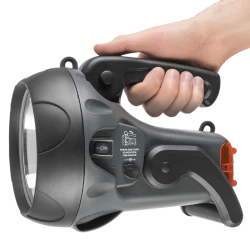 Latarka szperacz, Mactronic Vanguard JML, 1600 lm, ładowalna, światło czerwone, zestaw, pudełko