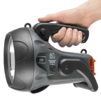 Latarka szperacz, Mactronic Vanguard JML, 1600 lm, ładowalna, światło czerwone, zestaw, pudełko