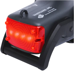 Latarka szperacz, Mactronic Vanguard JML, 1600 lm, ładowalna, światło czerwone, zestaw, pudełko