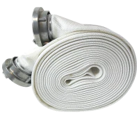 Wąż do motopompy W 75-20-ŁA/PCV, biały, CNBOP, BZ