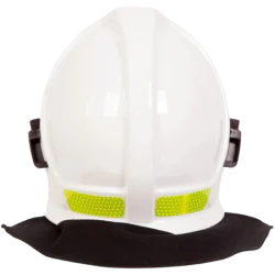 Hełm strażacki CALISIA VULCAN TO [wizjer przezroczysty + okulary] KZPT OSP Biały