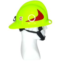 Hełm dla MDP "Płomyk" w kolorze neon RAL1026