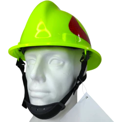 Hełm dla MDP "Płomyk" w kolorze neon RAL1026