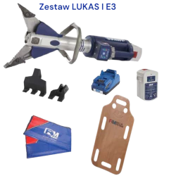 Zestaw narzędzi hydraulicznych LUKAS I e3