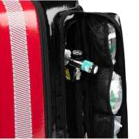 Zestaw ratownictwa medycznego PSP R1 w plecaku FIREGUARD R1 wersja ekonomiczna [BOXMET] - bez DESKI i bez SZYN