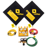 Zestaw poduszek wysokociśnieniowych Vetter - Zestaw 3 – 8 bar Premium przedstawione w zestawie