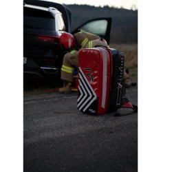Zestaw ratownictwa medycznego PSP R1 w plecaku FIREGUARD R1 wersja ekonomiczna [BOXMET]