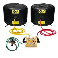 Zestaw poduszek niskociśnieniowych Vetter - zestaw 1/6 - 1 bar przedstawiony w całości