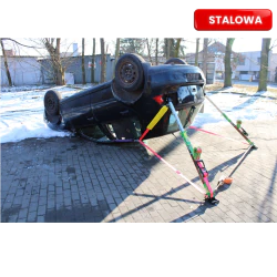 Podpora teleskopowa zintegrowana z pasem mocującym kod. PT-1615