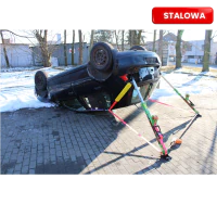 Podpora teleskopowa zintegrowana z pasem mocującym kod. PT-1615