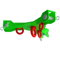 Głowica łącząca 3 podpory (trójnóg) dla podpory PT kod. GPT-3