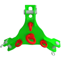 Głowica łącząca 3 podpory (trójnóg) dla podpory PT kod. GPT-3