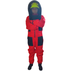 Kombinezon ochronny trójwarstwowy [ubranie] na szerszenie [BZYK- H1 - KOLOR CZERWONY]