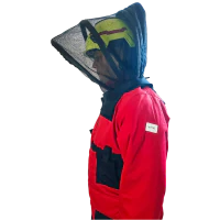 Kombinezon ochronny trójwarstwowy [ubranie] na szerszenie [BZYK- H1 - KOLOR CZERWONY]