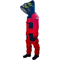 Kombinezon ochronny trójwarstwowy [ubranie] na szerszenie [BZYK- H1 - KOLOR CZERWONY]