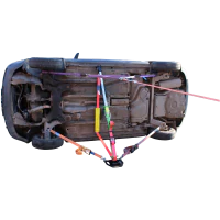 Podstawa pod stopę podpory PT z 3 mocowaniami do pasa (duża) kod. PPT-2