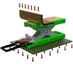 Podpora stabilizacyjna płaska SW-350 - 1000 kg kod. SW-350