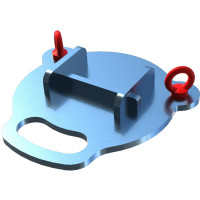 Wspornik z 2 mocowaniami i ogranicznikiem pozycji rozpieracza WSP-M kod. MRTWSP1005