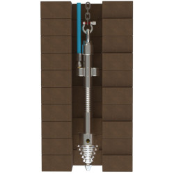 Lanca gaśnicza kominowa LKG - 50 kod. MRTMK1024