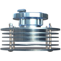 Smok ssawny do pomp szlamowych W75/52 prosty model „K” typ SPS-75-0-4-K-70/20 kod. MRTSPS1001