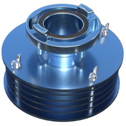 Smok ssawny do pomp szlamowych W75/52 prosty model „K” typ SPS-75-0-4-K-70/20 kod. MRTSPS1001