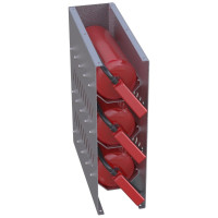 Mocowanie trzech gaśnic 6kg kod. MRTM1003