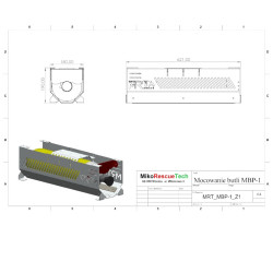 Mocowanie butli powietrznych kompozyt/stal MBP-1 kod. MRTM1004