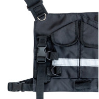 Uprząż piersiowa na radio - podwójna kieszeń Inforest