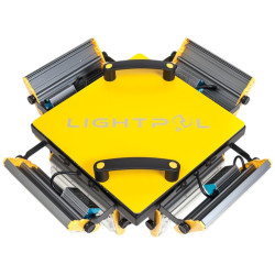 Maszt oświetleniowy EPISTAR 360 IP65 WIND Plus kod. E360XW+ ( sterowanie pilotem)