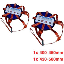 Zestaw zabezpieczeń AIRBAG 3 szt. w torbie [NIEBIESKI]