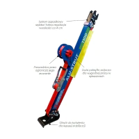 Zestaw 2 sztuk podpór ratowniczych ALU - STRUT 1100 [aluminiowe] FIRE-MAX