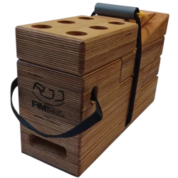 Zestaw zaawansowanej drewnianej stabilizacji - RJJ - FIRE MAX [ 4 komplety]