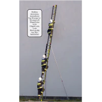 Drabina ZS 2095/3H z hamulcem, szczeble 2x19, dł. 9,5m, masa 45kg