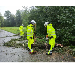 Kurtka ostrzegawcza 3w1 [z nadrukiem STRAŻ] kod PW365