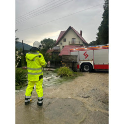 Kurtka ostrzegawcza 3w1 [z nadrukiem STRAŻ] kod PW365