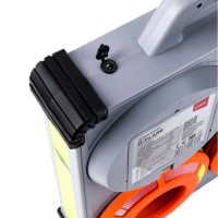 Dyski sygnalizacyjne zsynchronizowane Mactronic O-FLARE, ładowalne, zestaw [6x dysk, ładowarka, walizka] kolor amber