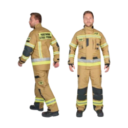 Ubranie bojowe lekkie Rosenbauer 2 cz. FIRE MAX SF LIGHT – piaskowy NOMEX® NXT (CNBOP)