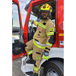 Ubranie bojowe lekkie Rosenbauer 2 cz. FIRE MAX SF LIGHT – piaskowy NOMEX® NXT (CNBOP)