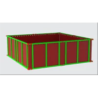 Zbiornik przenośny na wodę składany 8m3