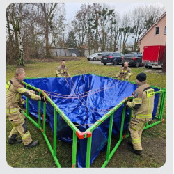 Zbiornik przenośny na wodę składany 8m3