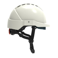 Hełm ATRA 10V biały, z wentylacją, więźba obrotowa kod. IH-101-100-01