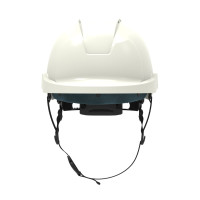 Hełm ATRA 10V biały, z wentylacją, więźba obrotowa kod. IH-101-100-01