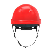 Hełm ATRA 10V czerwony, z wentylacją, więźba obrotowa kod. IH-101-100-03