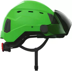 Hełm ATRA40V S42 zielony HV IH-401-100-010-S42 z wentylacją, więźba obrotowa